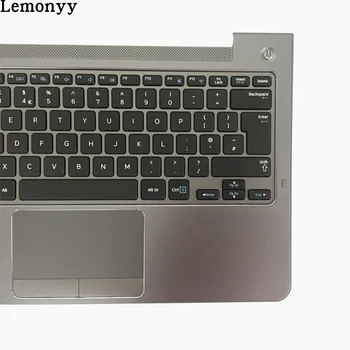 NOUL marea BRITANIE tastatura Pentru Samsung NP530U3C NP530U3B NP535U3C NP540U3 NP532U3C NP532U3A UK tastatura laptop gri zonei de sprijin pentru mâini capacul