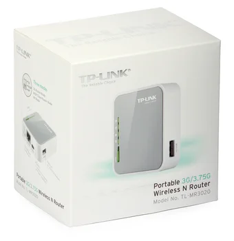 NOUL TP-LINK TL-MR3020 150Mbps, Portabil 3G/4G wireless repetor wifi router cu USB alimentat engleză firmware-ului(logo-ul aleator)