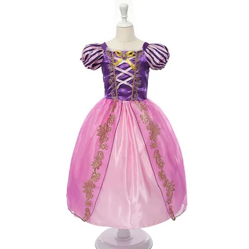 Nouă Fete Cenusareasa Rochii Copii Alba ca Zapada Rochii de Printesa Rapunzel, Aurora Petrecere Costum de Halloween Rochie copii