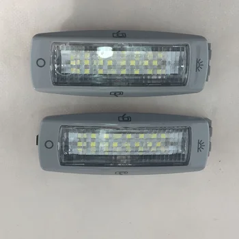O Pereche de LED-uri 3528 SMD LED Acoperiș/plafonieră Becuri de 6000K Alb Rece Pentru Skoda Fabia, Superb, Yeti Alhambra, Leon, Toledo