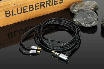 OCC Argint Placat cu Cablu Audio Pentru ATH-CKR100 CKR90 CKS1100 ATH-E70 ATH-LS40 LS50 LS70 LS400 LS300 LS200 E40, E50 căști