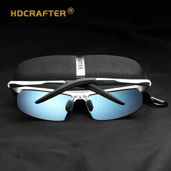 Ochelari de Soare barbati 2017 Polarizate Uv400 ochelari de Soare Barbati din Aluminiu Magneziu Cadru de Conducere Auto ochelari de Soare Sport Barbati pentru Pescuit Golf