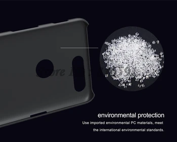 OnePlus 5T Caz Un Plus 5T Cover Nillkin Frosted Shield de Plastic Înapoi Caz pentru OnePlus 5T Cadou Ecran Protector