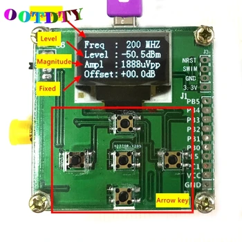 OOTDTY 8GHz 1-8000Mhz OLED RF Power Meter -55 până la -5 dBm + Sofware RF Valoare Atenuare Picătură de Transport maritim de Sprijin