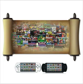 Original Consolă de jocuri portabile ecran de 4,3 inch mp4 player-MP5 player jocul real 8GB suport pentru PSP Pentru psp joc de Crăciun