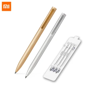 Original Xiaomi Mijia Metal Semn Pixuri 9.5 mm Semnarea Pixuri Premec Elveția Refill MiKuni Japonia Cerneală Neagră Rezerve