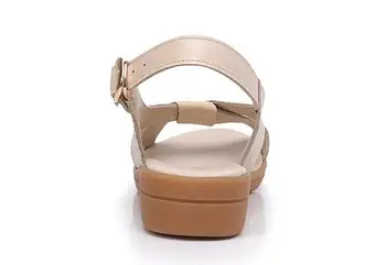 Pantofi Femei Piele Naturala Sandale Femei, Sandale De Moda 2018 Apartamente De Vară Pantofi Pentru Femeie Sandale Sandalias Mujer #2895