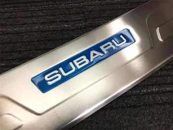 Pentru 2016 2017 Subaru Outback Interior Exterior Periat Din Oțel Punte Spate Portbagaj Boot Spoiler Hayon Protector Tăiați Garnitura Capac