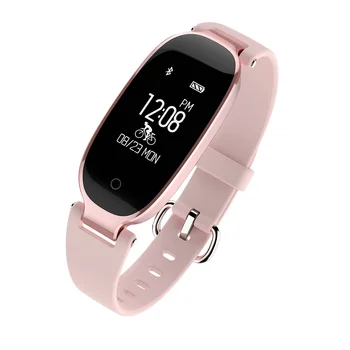 Pentru Femei Fata de Doamna KF4 Sport Bluetooth Impermeabil Ceas Inteligent Bratara Band Passometer Rata de Inima Brățară pentru iPhone X 8 Plus