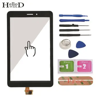 Pentru Huawei Mediapad T1 8.0 3G S8-701u / Onoare Pad T1 S8-701 Ecran Tactil Digitizer Touch Panou de Sticlă, Lentilă Frontală Senzor de Adeziv