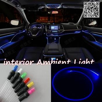 Pentru MAZDA 6 2002-2013 Auto Interior Lumina Ambientala iluminare Panou Pentru Auto Interior Tuning Rece Benzi luminoase prin Fibra Optica, Banda