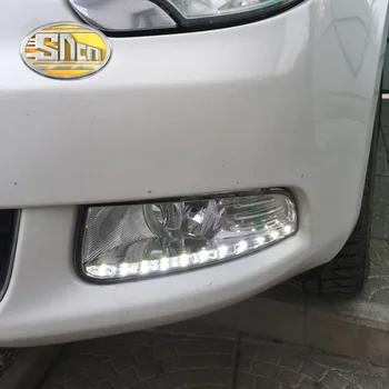Pentru Skoda Superb 2010 - 2013,Super Luminozitate Impermeabil ABS Auto 12V LED DRL Daytime Running Light Cu Lampa de Ceață Acoperă SNCN