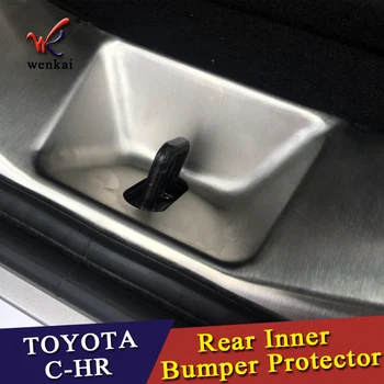 Pentru Toyota C-HR CHR 2016 2017 Oțel Inoxidabil Interior Spate Bara de protecție Protector Guard Plăcii de Prag a Acoperi Trim 1buc Car Styling!