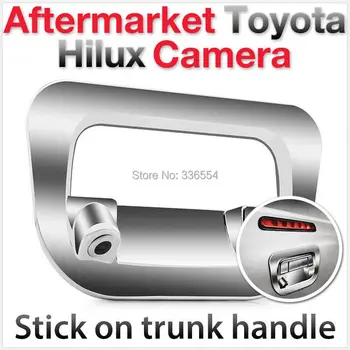 Pentru Toyota Hilux Inversă Vedere din Spate hayon Parcare Camera de Rezervă Portbagaj Mâner Crom Capac