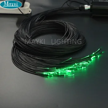 PEOF-1*0.75 Inaltime luminozitatea schimbare de culoare PMMA plastic end de iluminat cablu de fibra optica pentru iluminat