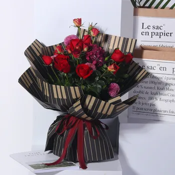 Pian Coreean Floare De Hârtie De Ambalaj Floral Ambalaje De Hârtie Floraria Buchet Cadou Material Consumabile De Ambalare 20 Coli