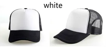 Plaja de Păr nu-mi Pasă Scrisoare de Imprimare Sapca Trucker Hat Pentru Femei Barbati Unisex Plasă de Dimensiunea Reglabil Alb Negru Picătură Navă M-82
