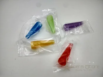 Plastic de culoare Narghilea Furtun Mouthtips - Gura Sfaturi / Shisha Apă Conductă de Fumat Narguile 300 de Piese dimensiune S