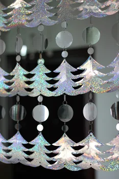 Pomul de crăciun de decorare paiete petrecere picătură ornamente festive consumabile DIY pentru decorarea perdele