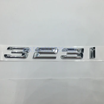 Portbagaj Spate Emblema Logo-ul Autocolante Insigna Chrome Litere 318i 323i pentru BMW Seria 3 E30 E36 E46 E90 F30