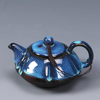 Pret Special Jun Cuptor Cer ochii Glazura Celebru Jianzhan Întregul Set Ceramic Kung fu Ceai Set de ceai ceașcă de ceai de Ceai castron Transport Gratuit