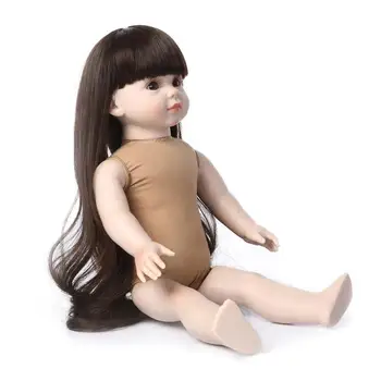 Prețuită Papusa American Girl Doll Dimensiune 45 cm Cadou pentru Fete Păr Lung Boneca Brinquedos Menina