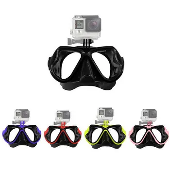 Profesionist de Scufundări Subacvatice Masca Temperat Glasse Snorkel Ochelari de protectie Pentru Gopro Hero 5 4 3 2 1 pentru Xiaomi yi Sport Camera de Acțiune