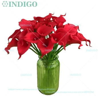 Promovarea 16pcs Mini Dimensiune PU Calla Lily Real Atinge Multe Culori Decorative, Flori Artificiale, Flori Petrecere de Nunta de Flori