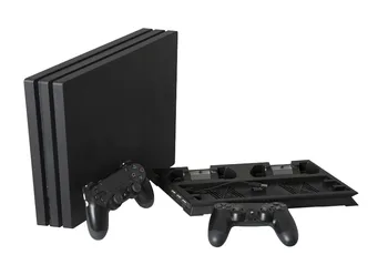 PS4 Pro Accesorii de Răcire Ventilator Cooler Stand Vertical Cradle Dual Controlere de Încărcare de Andocare USB Hub pentru Sony Playstation 4 Pro