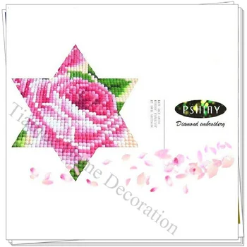 PSHINY 5D DIY Diamant broderie vânzare de flori colorate Imagine Mozaic kit Complet Pătrat stras diamant pictura cruce stich