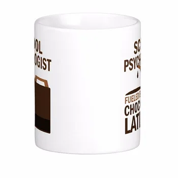 Psiholog școlar Cadou Amuzant Alb Cani de Cafea Cana de Ceai Personaliza Cadoul Prin LVSURE Cana de Ceramica de Călătorie Cani de Cafea
