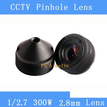 PU'Aimetis de supraveghere cu infrarosu HD camera de 3MP lentilă pinhole 1/2.7 2.8 mm 120 M12 filet lentile CCTV