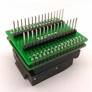 QFP Programator soclu Pin Pitch 0,8 mm IC Corpul de Dimensiune 7x7 mm Test Adaptor de Priza, Suport TL866A TL866CS să DIP32 SMT/SMD Test Soclu