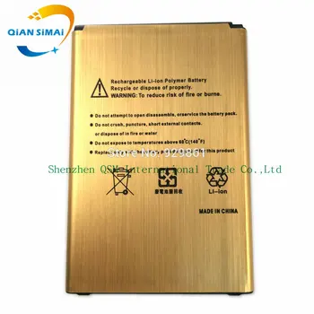 QiAN SiMAi BL-53YH Originale de Inalta calitate cu Aur de Aur baterie Pentru LG G3 F400 F460 D858 D830 VS985 D850 D851 D855 LS990 BL 53YH