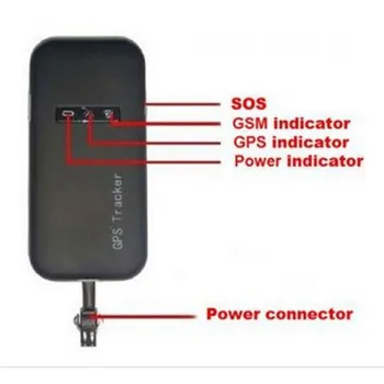 Quad band GPS tracker GT02A pentru masina/elctric bicicleta/motocicleta/ vehicul tracker GPS Google cu platformă în timp real anti-furt