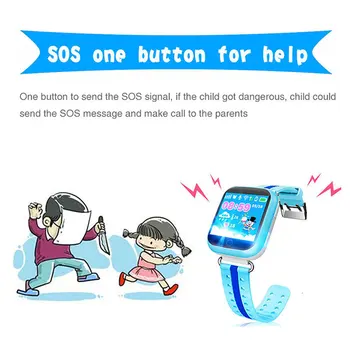 RACAHOO Ceas Inteligent Copil Ceas Telefon WIFI, 2G GPS Tracker Cartela SIM SOS Smartwatch Pentru Copii în condiții de Siguranță IOS Android Xiaomi telefon Samsung
