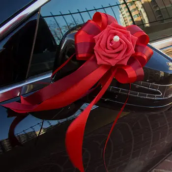 Red Rose s-a Căsătorit sărbători consumabile masina pluteste masina de nunta de nunta de decorare flori