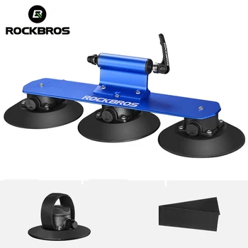 ROCKBROS suport de Biciclete Acoperiș de Aspirație Auto Biciclete Rafturi Purtător de Instalare Rapidă pentru portbagaj de Acoperiș Pentru MTB Drum de Munte Biciclete Accesorii