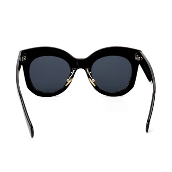 ROYAL FATA ochelari de Soare pentru Femei Oval de sex Feminin Oameni Acetat de Rama de Ochelari de Epocă Brand de Moda Designer de Ochelari de Soare UV400 ss525