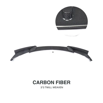 Seria 3 din Fibra de Carbon Față de Buze Auto Bara Protecter Cu repartitoare Pentru BMW F30 M Sport Sedan 4 Usi 12-17 Non Standard