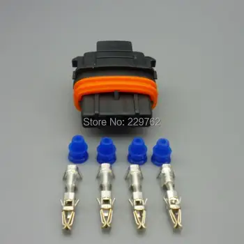 Shhworldsea 5/10/50/100sets 4 Pin 3.5 mm Automată a debitului de aer senser plug Masina de osie/de presiune de admisie conector plug 368162-1
