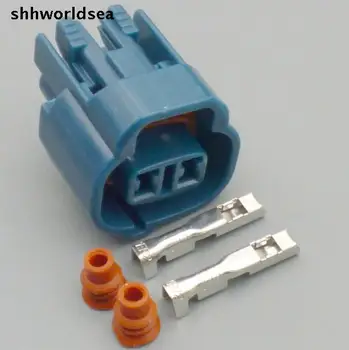 Shhworldsea 5/30/100set 2.0 mm 2 de sex feminin conectorului injectorului plug kit pentru toyota noua