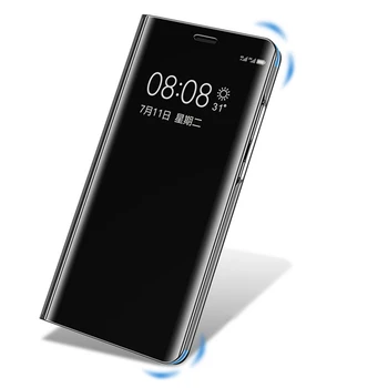 Smart Fereastra De Vizualizare Clar Oglindă De Acoperire Pentru Samsung Galaxy S7 S8 Plus S6 Edge Smart Cip Caz Pentru Samsung Nota 8 Nota 5 Sta Cove
