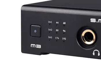 SMSL M3 Multi-funcție HIFI DAC All-in-one pentru Căști Audio Decoder Amplificator Alimentat De la USB Cu USB Fibră Optică de Intrare Coaxial
