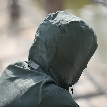 Sport în aer liber protecție Solară iute Uscat Pielea Subțire Îmbrăcăminte Jacheta Impermeabil Anti UV Respirabil cu Gluga Hanorac Tactice Haina Topuri
