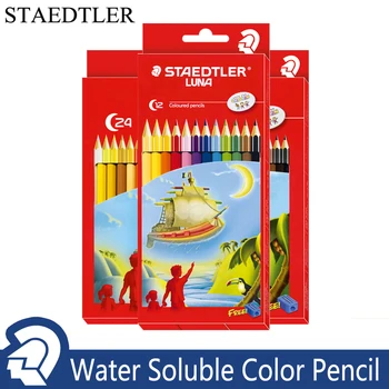 STAEDTLER 12/24/36 Culori Creioane colorate Set Solubil în Apă Creioane Acuarelă Curcubeu, Creion, Creion De Culoare Creioane de Desen