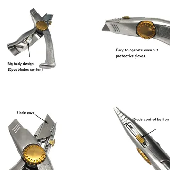 Stanley FatMax XTREME plus grele durabilitate retractabil cuțite cuțit întregul corp metalic