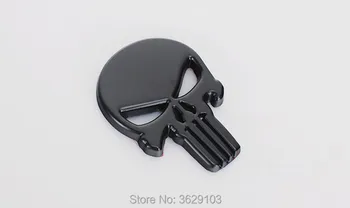 Styling auto 3D Metal Punisher Craniu Emblema, Insigna accesorii pentru SUBARU Forester 2016 Outback impreza Legacy XV