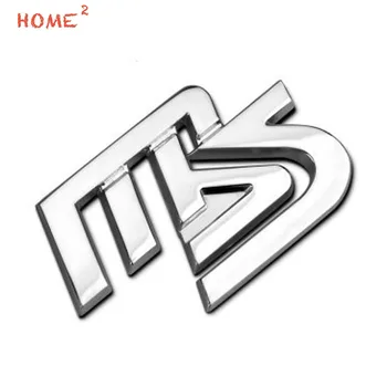 Styling auto High-end Auto Corp din Aliaj de Autocolant Decal Emblema, Insigna pentru MS Logo-ul pentru Mazda Atenza Axela mx3 mx5 viteza protejat