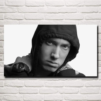 Super Muzică rap Star Eminem Tesatura de Matase Arta Poster Print Acasă Decor de Perete Imagini 11x20 16x29 20x36 Cm Transport Gratuit